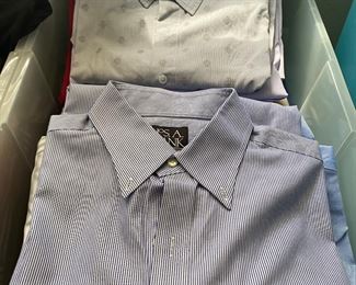 30-40 men’s dress shirts size 16 and 16.5