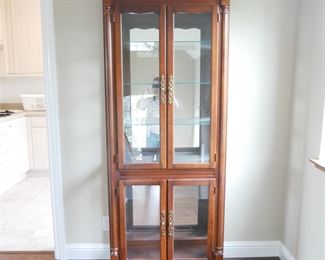 Lighted Curio Cabinet
