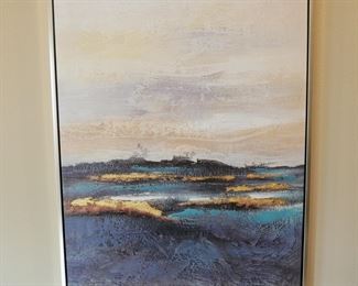 Large Framed Canvas Wall Art
