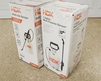 HDX 1 Gallon Multi-Purpose Sprayer (Set of 2) - Brand New
