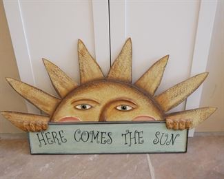 "Here Comes The Sun" Wall Art
