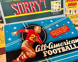 All American Football Game Vintage
