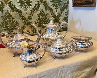 Reed & Barton Hampton Court Sterling Silver Teaset