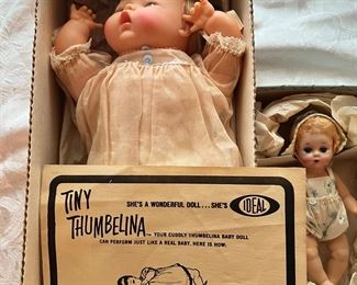 Tony Thumbelina Ideal Doll in Box