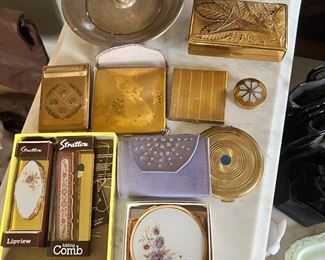 Vintage Compact, Mirrors etc