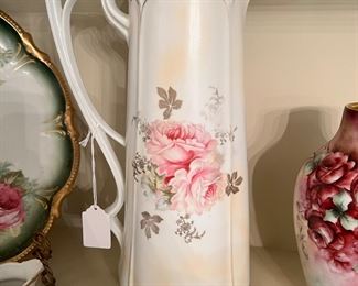 RS Prussia Pitcher & Lots of plates