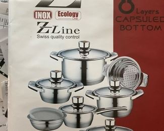 Z-Line, Swiss Zurich Induction Cookware.  Electric,  ceramic, halogen cookware. 