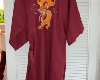 Custom madea, silk robe , Shanghai China