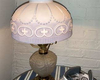 Vintage,  hurricane lamp