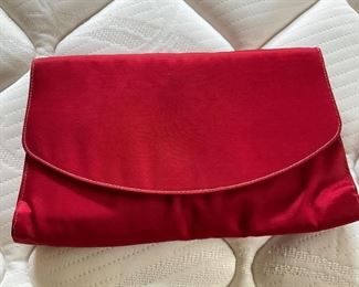 Fifth Avenue,  Women's Red purse with compacts 