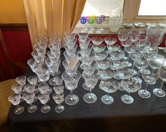 WONDERFUL CRYSTAL STEMWARE