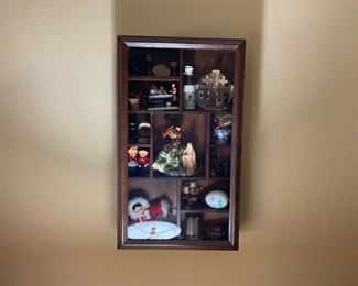 CUTE COLLECTIBLES WITH THE CABINET