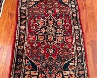 $750 USD      Vintage Hand Knotted Wool Herati Design Area Rug SH183-3     Description: This Persian Rug is Hand Knotted with 100% Wool Pile and Cotton Foundation. This rug has a Herati Design and its main colors are Red, Black, Blue, Green, Beige

Dimensions: 29 x 50"

Condition: Good for age

Local pick up Chevy Chase, MD.  Located on first floor.  Contact us for shipper suggestions.      https://goodbyhello.com/products/hand-knotted-area-rug-sh183-3?_pos=42&_sid=32be479f3&_ss=r