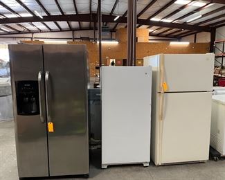 Refrigerators
Freezers