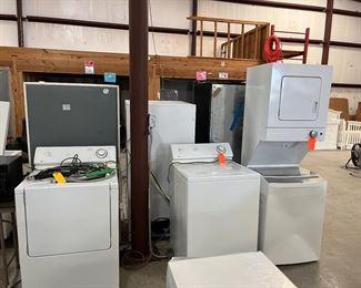 Washer and dryers 
