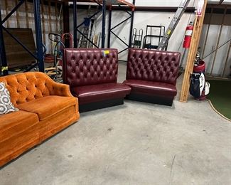 Break room sofas