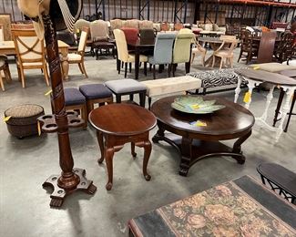 Hall tree
Coffee table
End tables