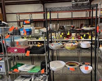 Kitchen items
Copier 
Fax machine
Office items