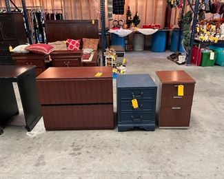 File cabinets