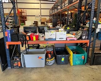 Gaming systems 
Cameras 
Misc tools 