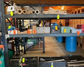 Carpet repair supplies 
Moving supplies 