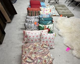 Outdoor pillows