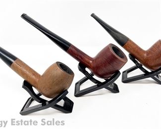 Three EHRLICH SELECT Straight Estate Pipes