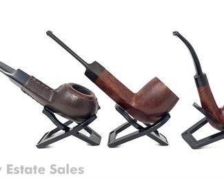 Three Conway England Estate Pipes 