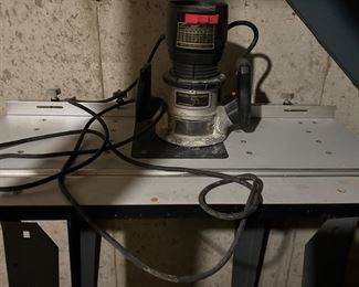 ShopSmith Table and Craftsman Router
