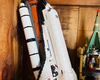 Lego space shuttle.