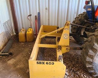 McMaster New Holland TC30 Tractor - Box Blade