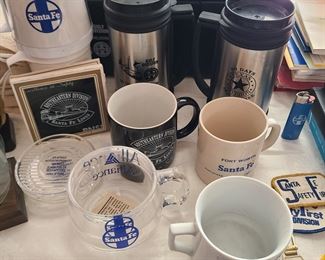Santa Fe Railway Memorabilia 