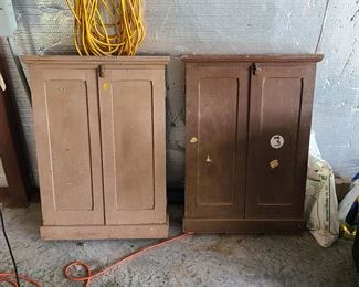 Santa Fe Railway Ticket Cabinets