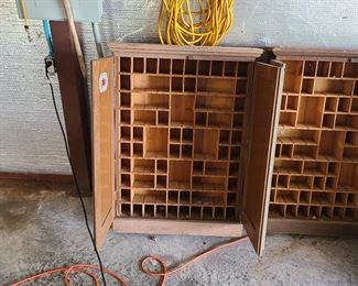 Santa Fe Railway Ticket Cabinets