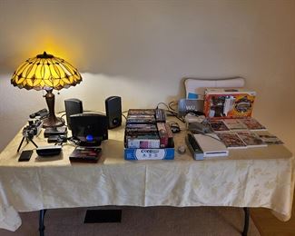 Wii with accessories 