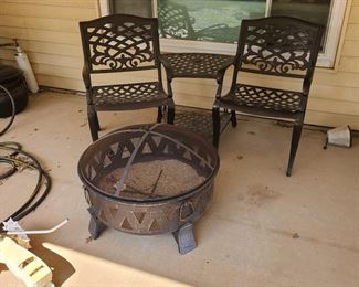 Wrought Iron Patio Chair