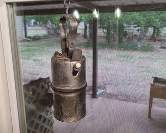 Carbide Miners Lamp (1920's-30's)
