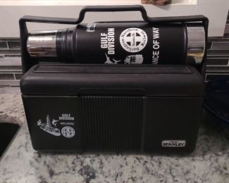 Burlington Northern Railway - Aladdin Stanley Lunch/Thermos Box