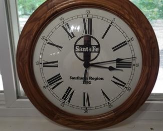 Santa Fe Southern Region Wall Clock