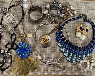 Wonderful assortment of costume jewelry.
