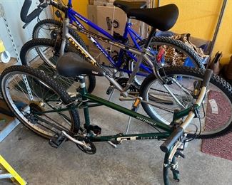 Only the green bike is left, the other two sold