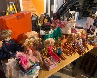 KNex, Barbies, Ken Doll, other toys