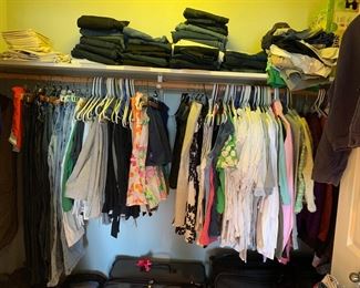 Lots of women’s jeans - most with tags!