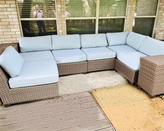 Patio sectional in perfect shape.