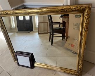 Large mirror, and  Artwork (not pictured.)