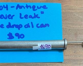 ANTIQUE MINI OIL CAN ~ RETAIL VALUE $90 ~ WE WILL MAKE CRAZY DEALS ~ ALL OFFERS WELCOMED!