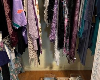 Clothing from the 60's, 70's, 80's, 90's & current
Shoes: size 5 - 6