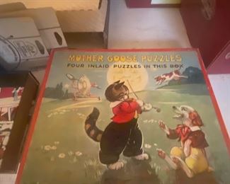 Children’s books, games, toys  from the past