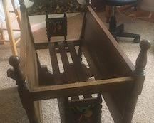 Antique cradle