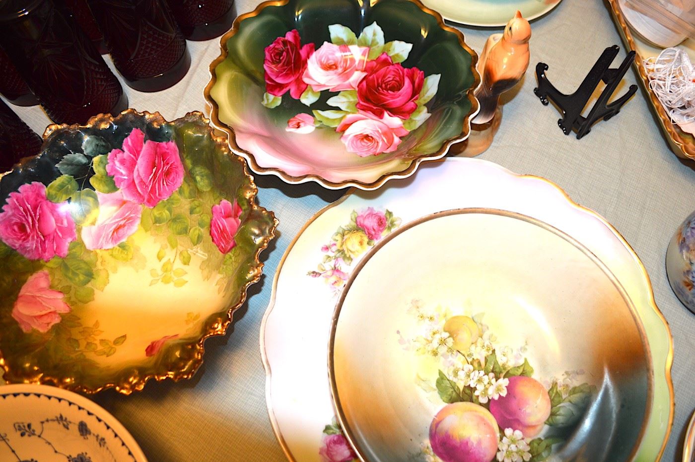 Vintage plates